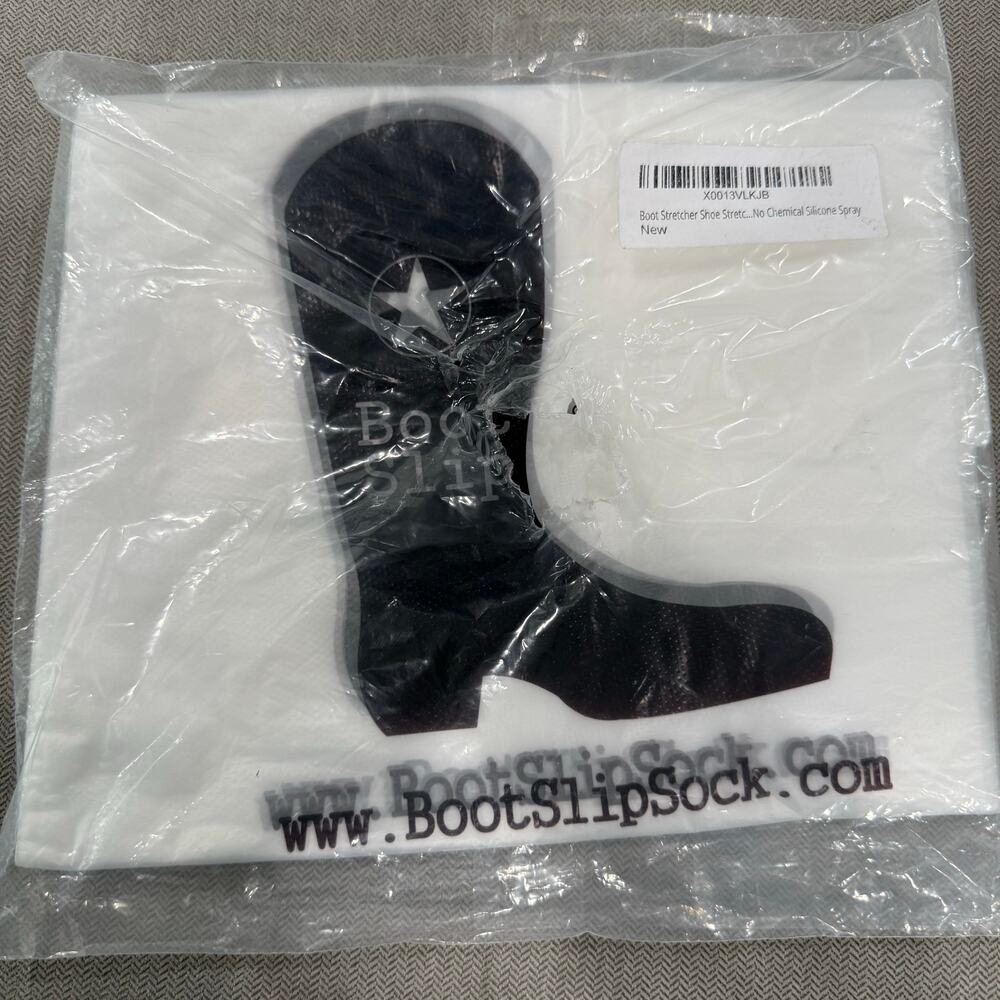 Boot Slip Clear Plastic Boot Storage Cover/Bag New Sealed